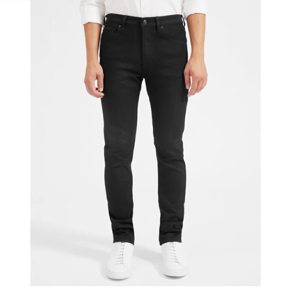 NWT Everlane The Slim Fit Jean Low Stretch Men's Black Size 28x32